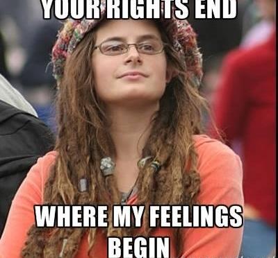 Deine Rechte enden da, wo meine Gefühle beginnen!